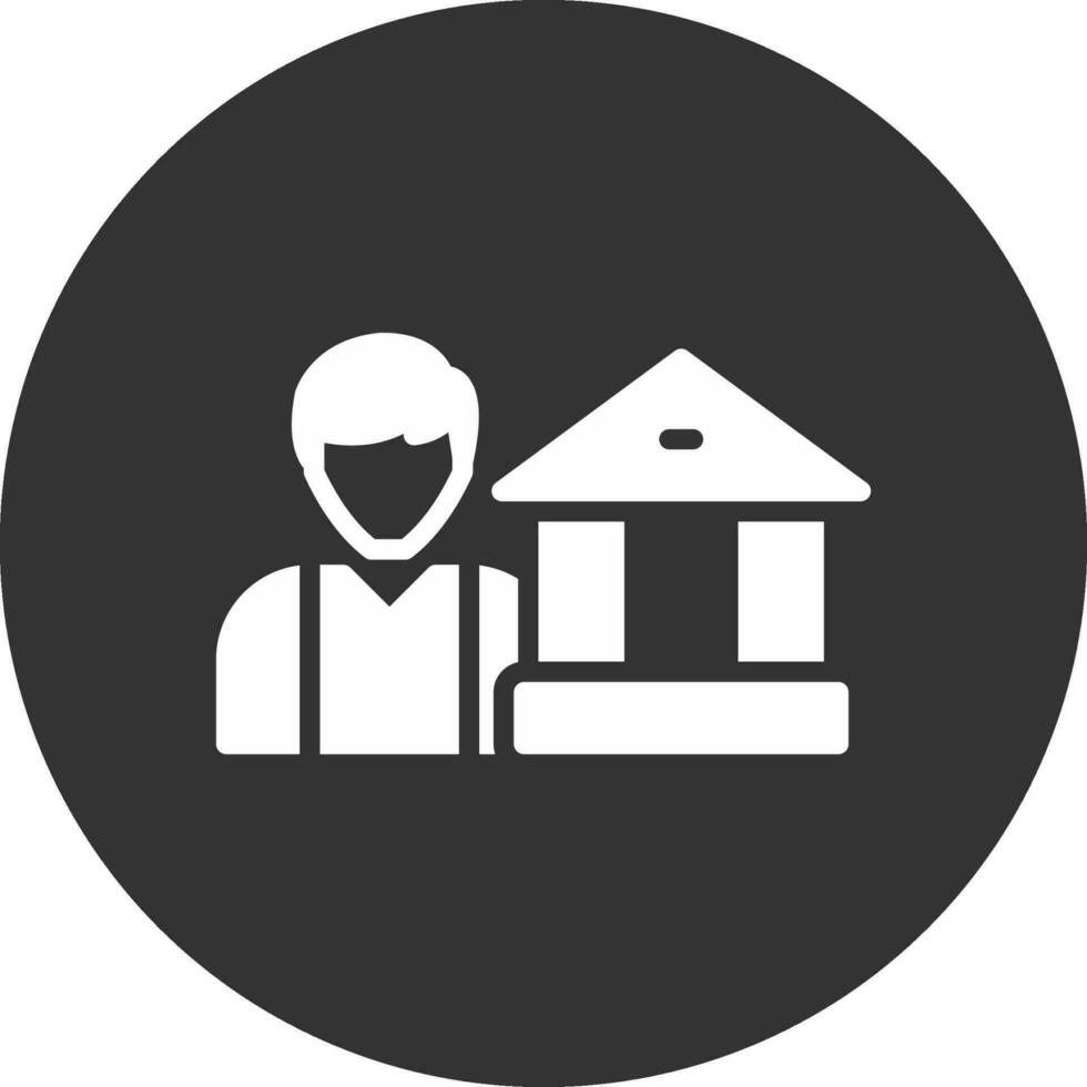 Agent Banking Creative Icon Design vector