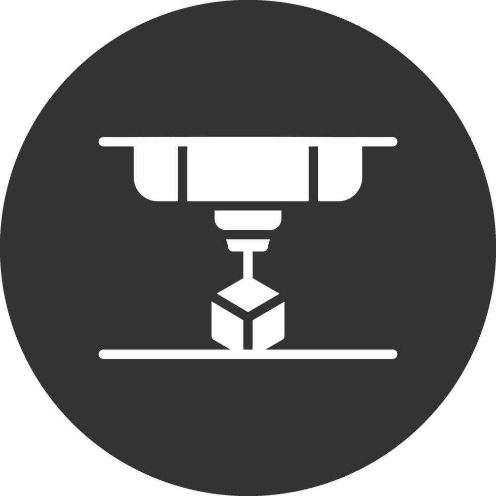 3D Printing Creative Icon Design vector