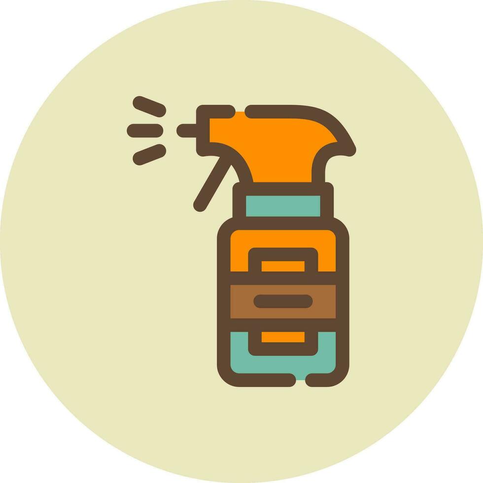 Spray Bottle Creative Icon Design vector