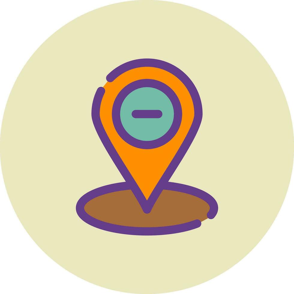 Pin Creative Icon Design vector