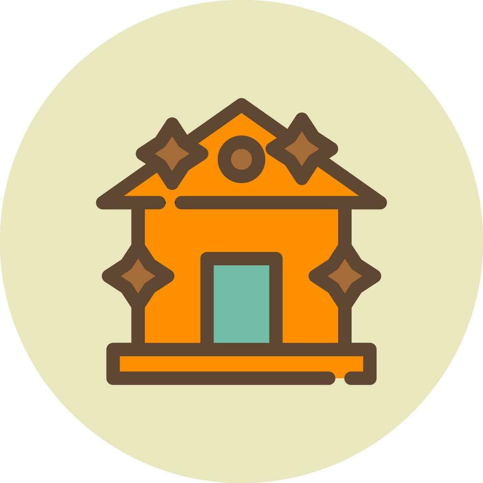 Clean House Creative Icon Design vector