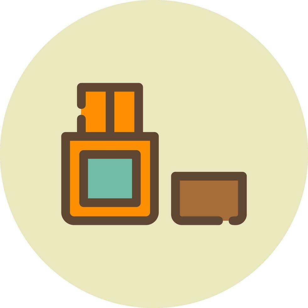 Flash Drive Creative Icon Design vector