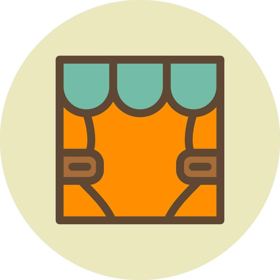 Stage Creative Icon Design vector