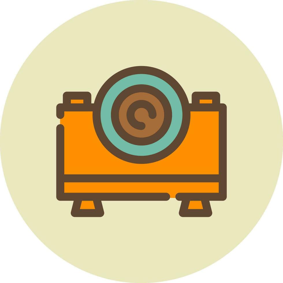 Projector Creative Icon Design vector