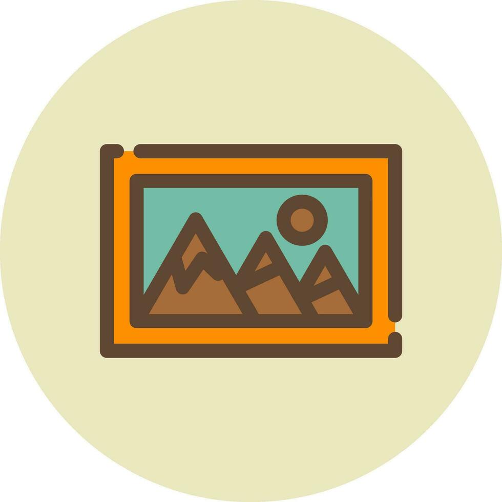 Picture Creative Icon Design vector