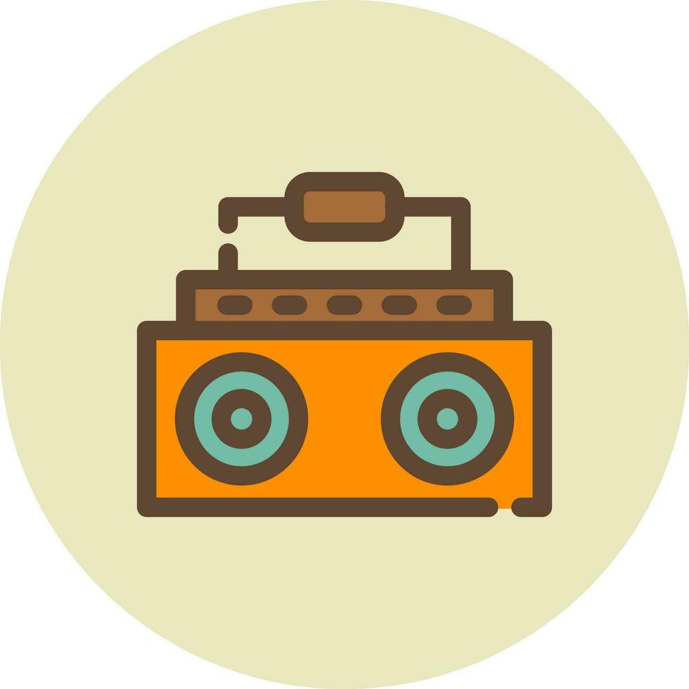 música controlador creativo icono diseño vector