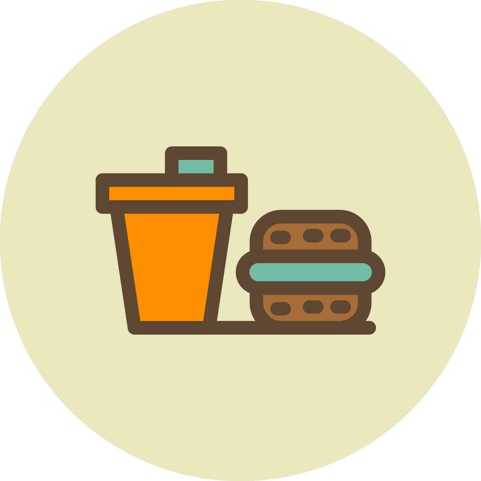 Take Away Creative Icon Design vector