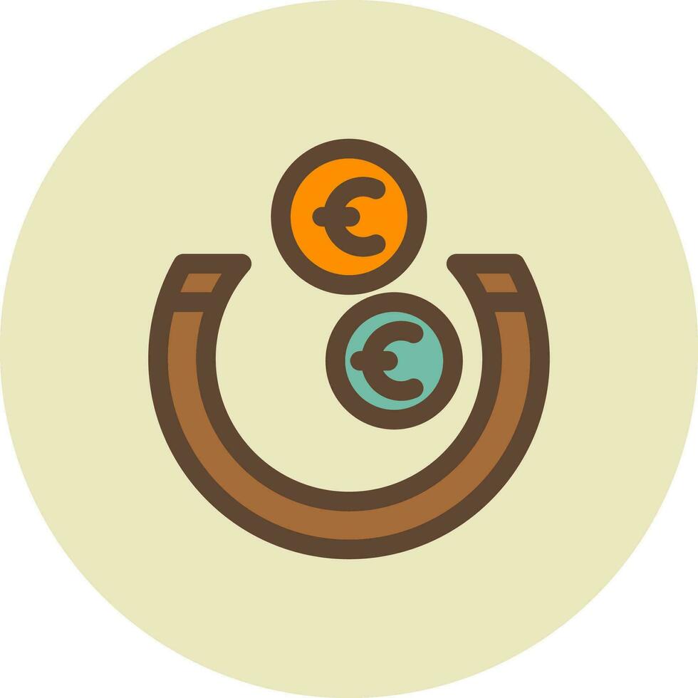 Money Attraction Creative Icon Design vector