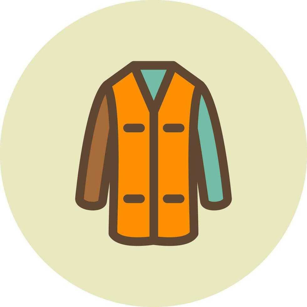 Lab Coat Creative Icon Design vector