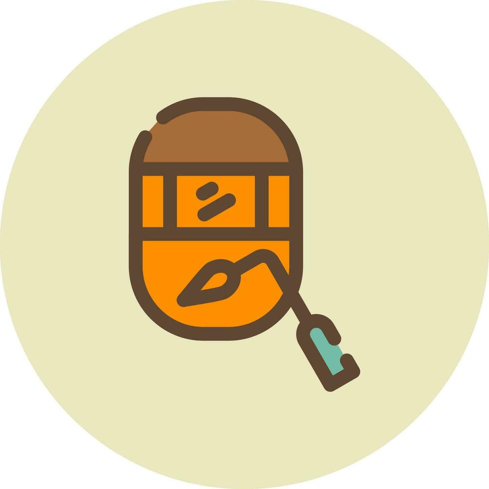 Welding Mask Creative Icon Design vector