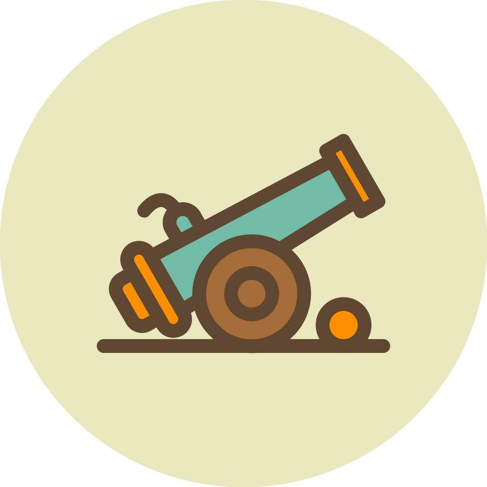 Cannon Creative Icon Design vector