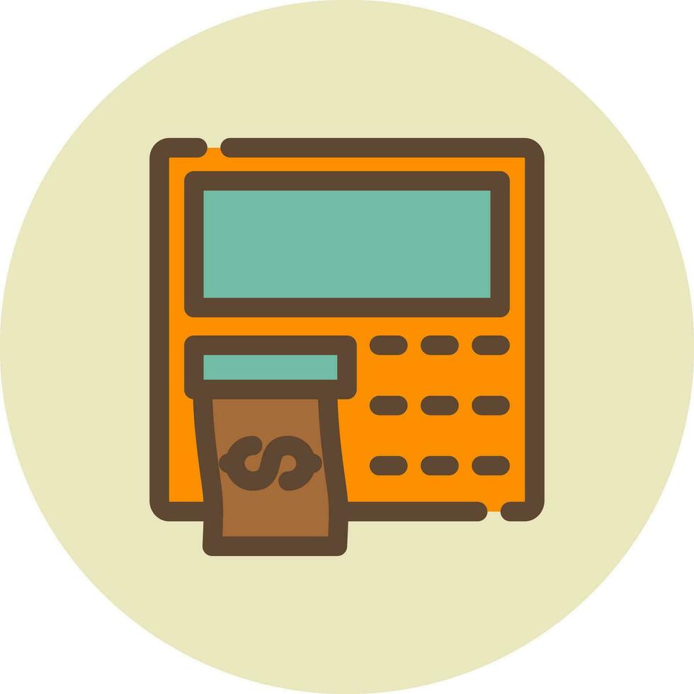 Atm Creative Icon Design vector