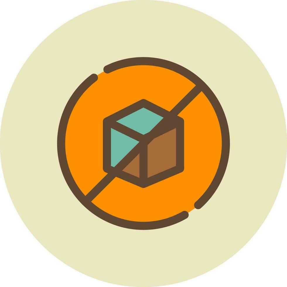 No Sugar Creative Icon Design vector