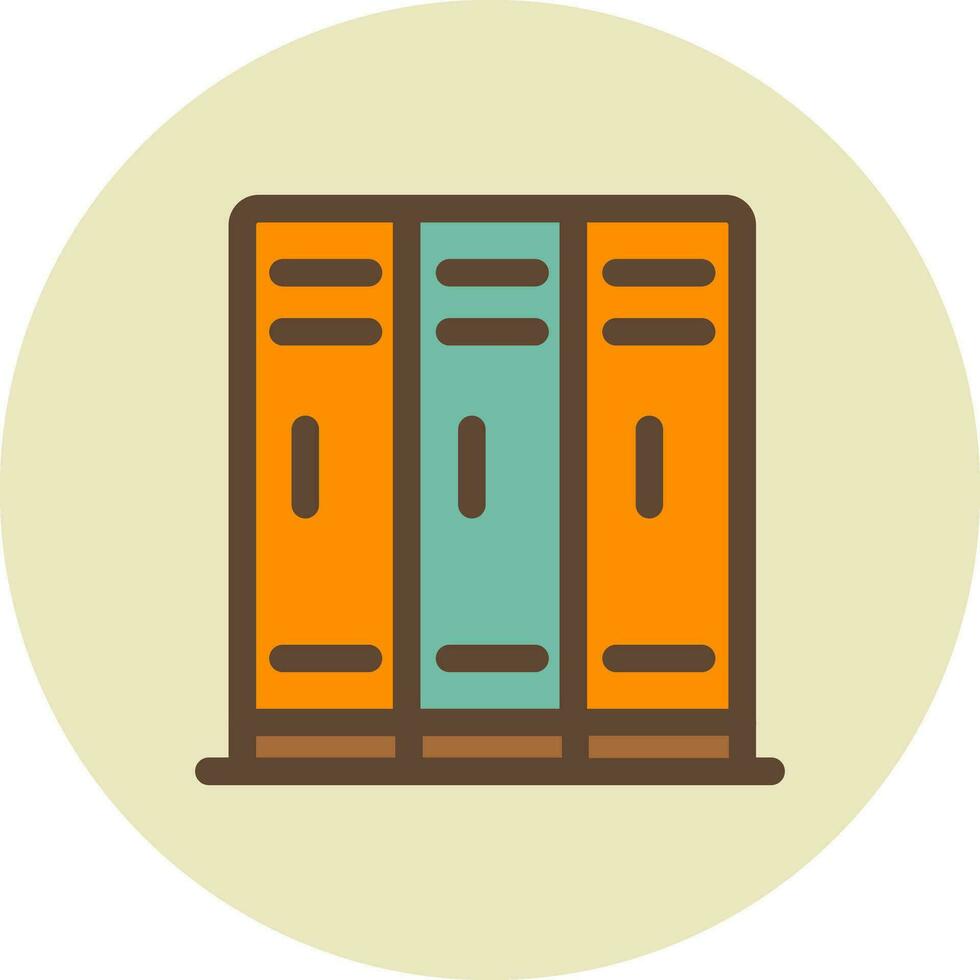 Lockers Creative Icon Design vector
