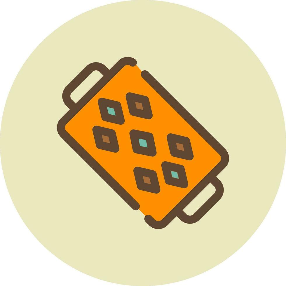 Tray Creative Icon Design vector