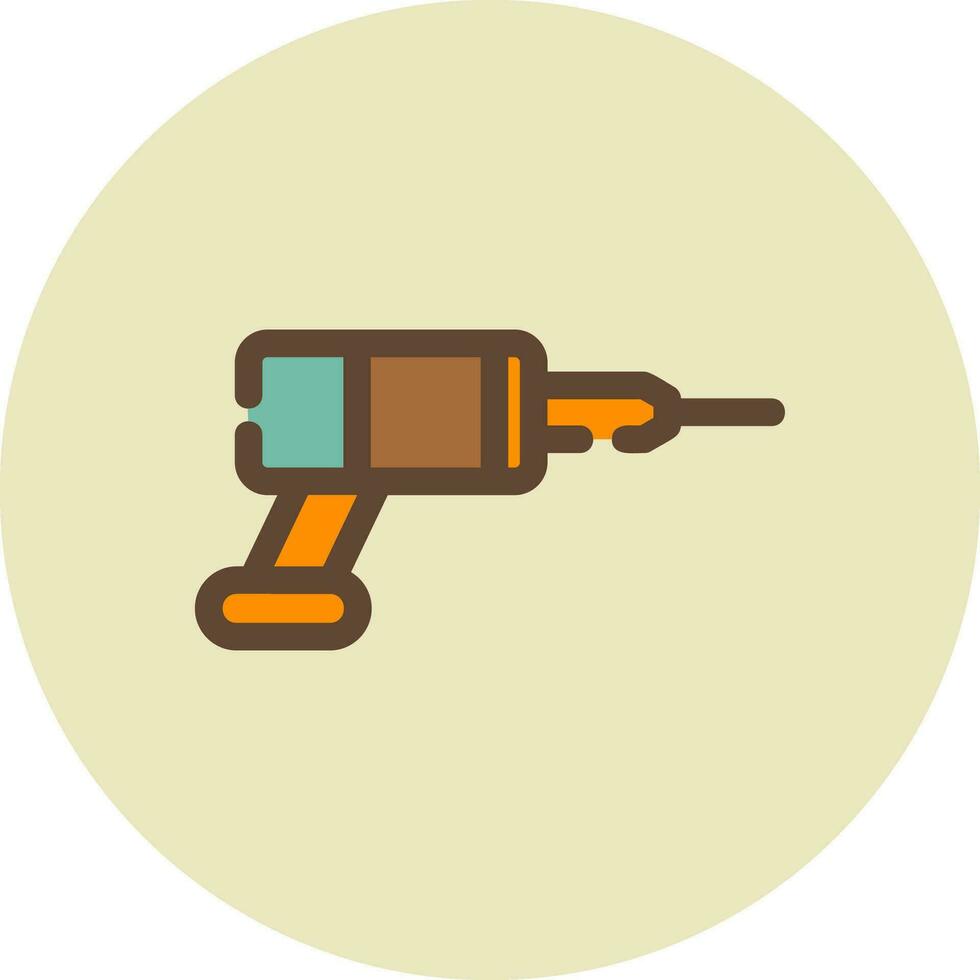Drill Creative Icon Design vector