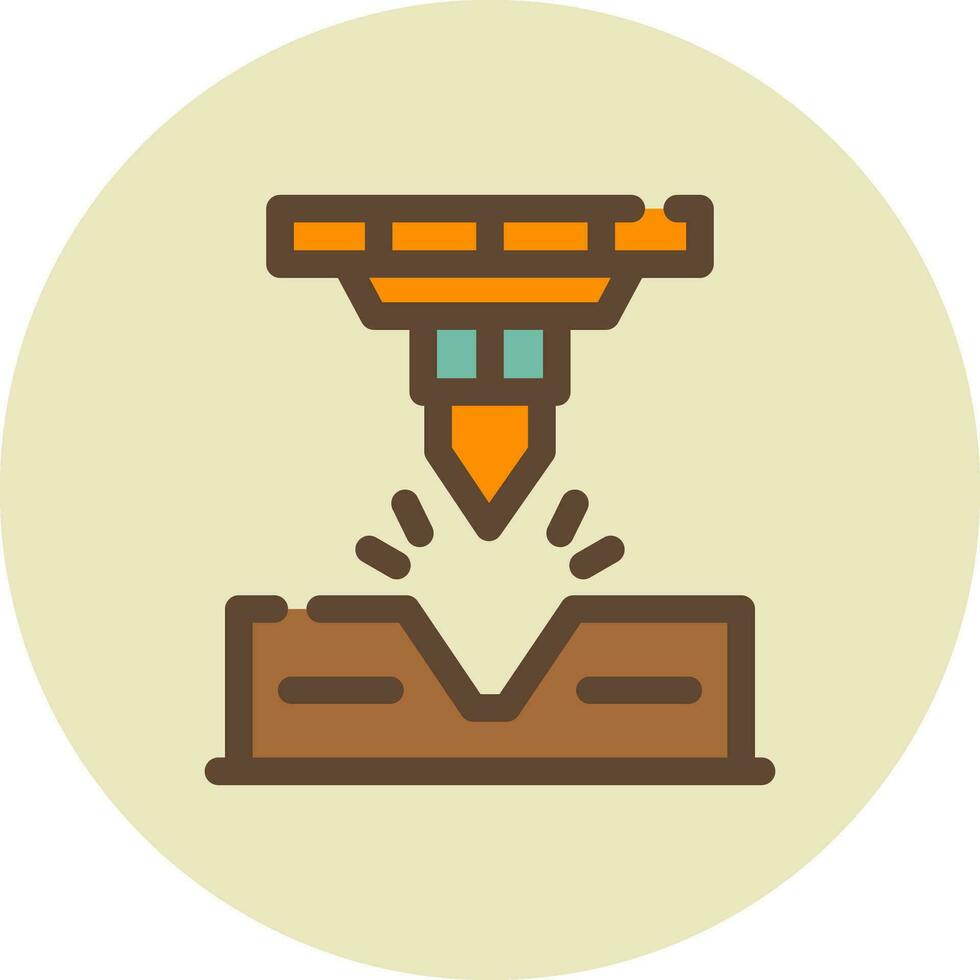 Bending Creative Icon Design vector
