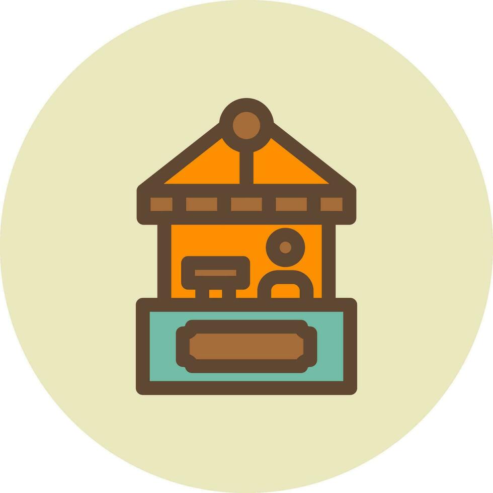 Ticket Office Creative Icon Design vector