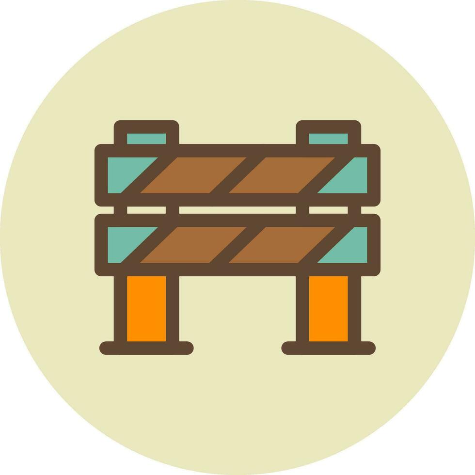 Barrier Creative Icon Design vector