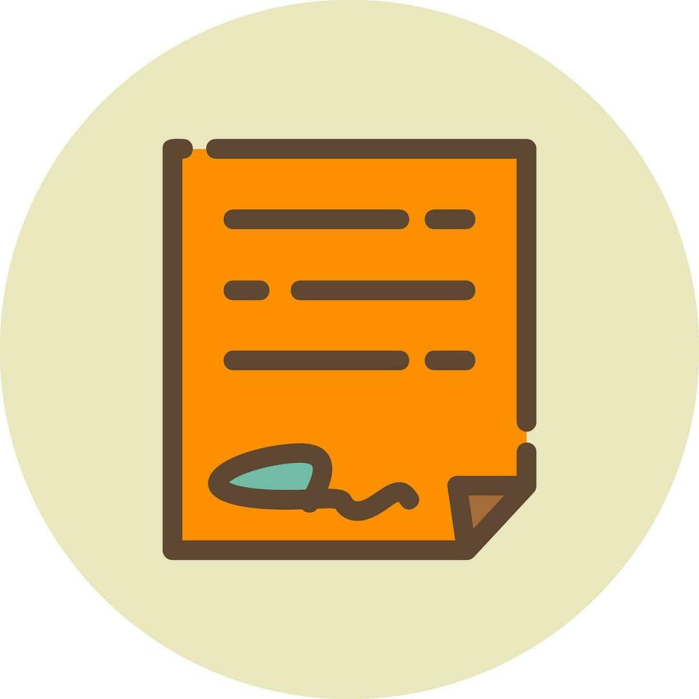 Document Creative Icon Design vector