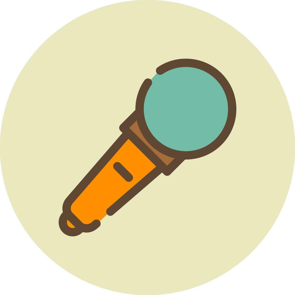 Mic Creative Icon Design vector
