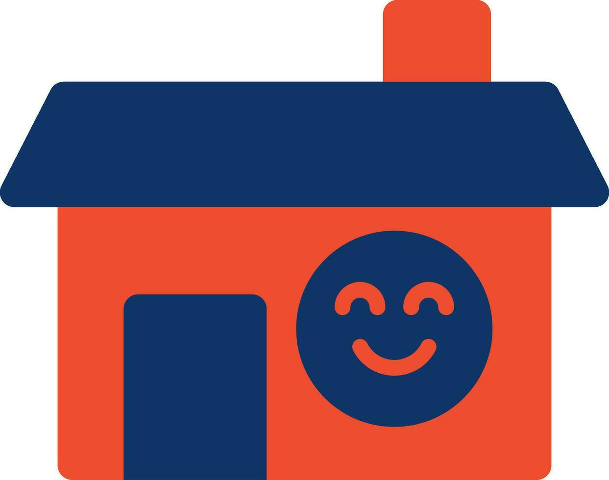 Happy Home Creative Icon Design vector