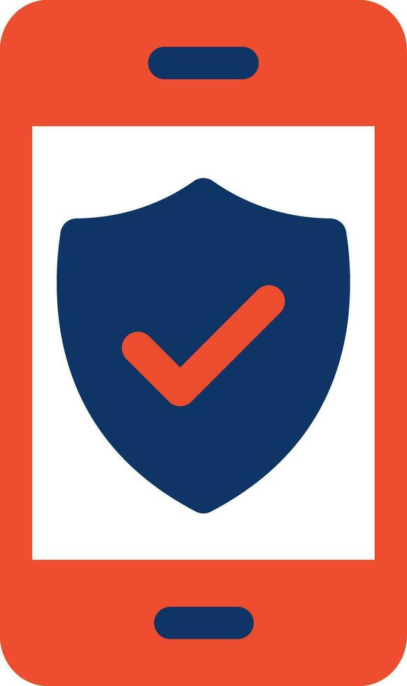 Phone Insurance Creative Icon Design vector