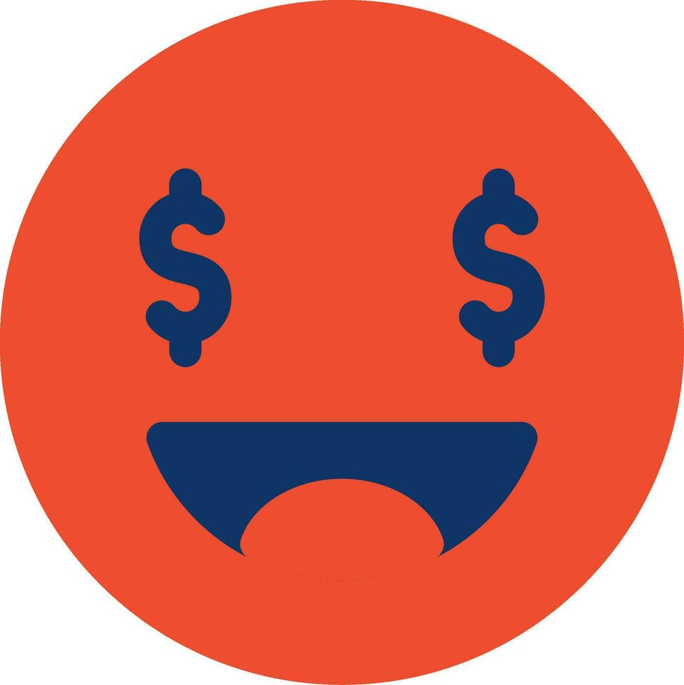 Greedy Creative Icon Design vector