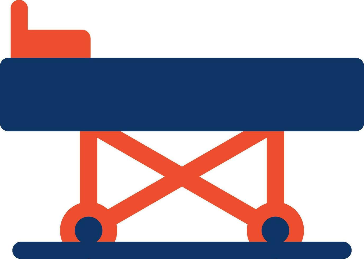 Stretcher Creative Icon Design vector