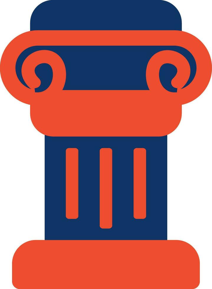 Pillar Creative Icon Design vector