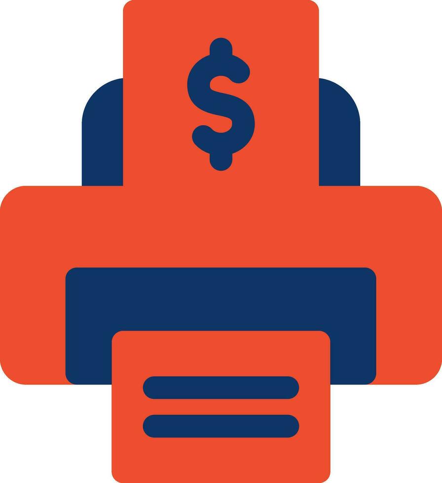 Printer Creative Icon Design vector