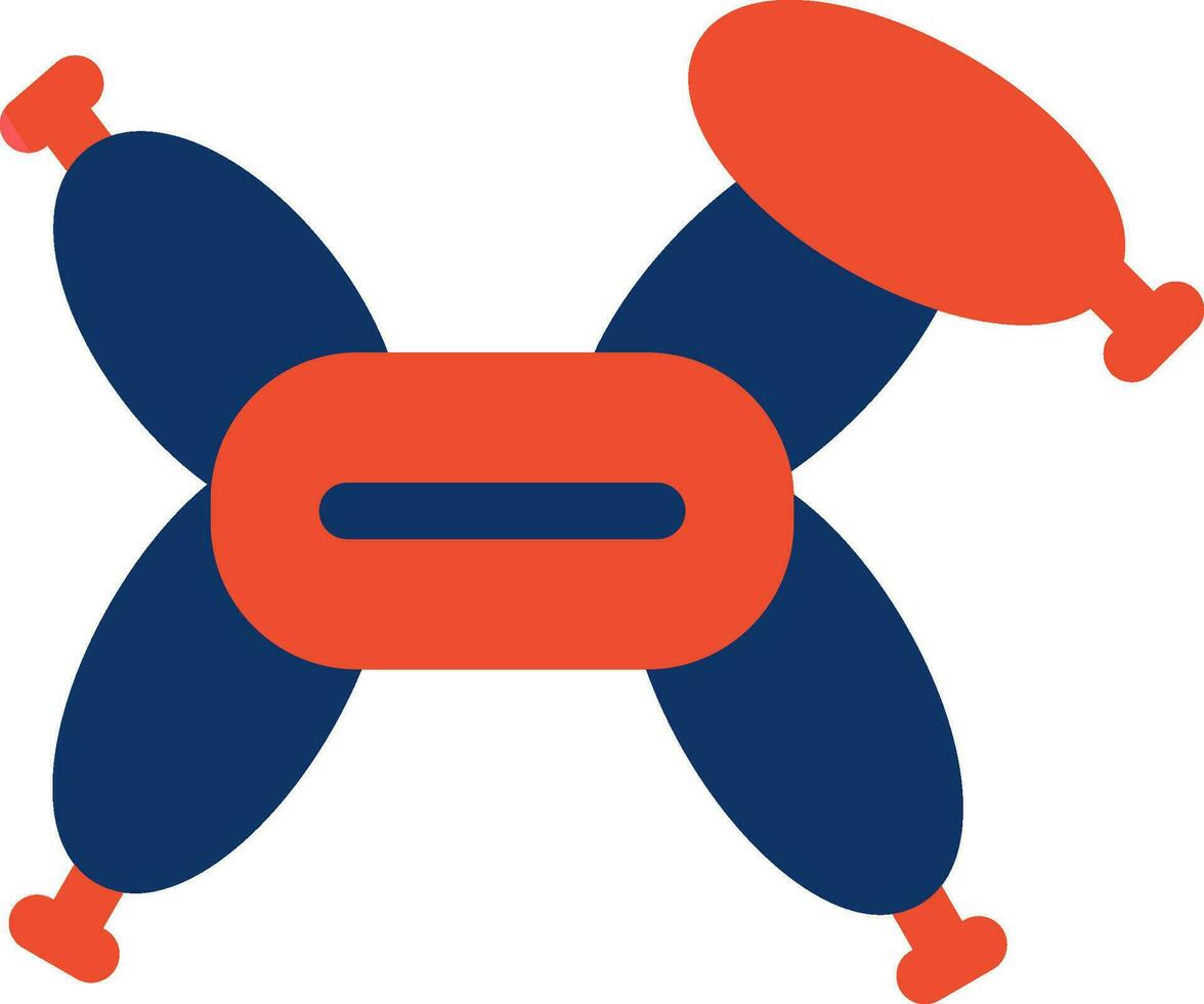 Balloon Modelling Creative Icon Design vector