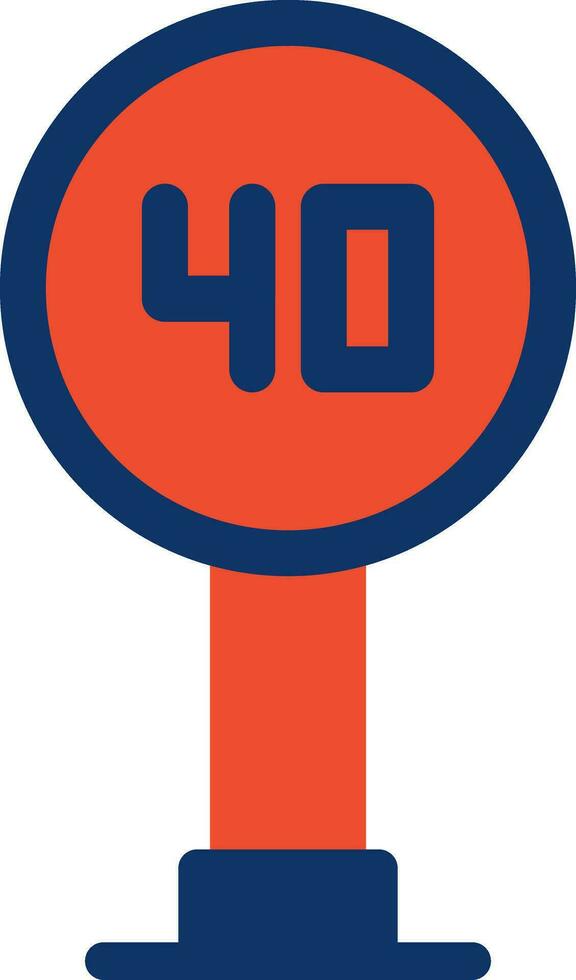 Speed Sign Creative Icon Design vector