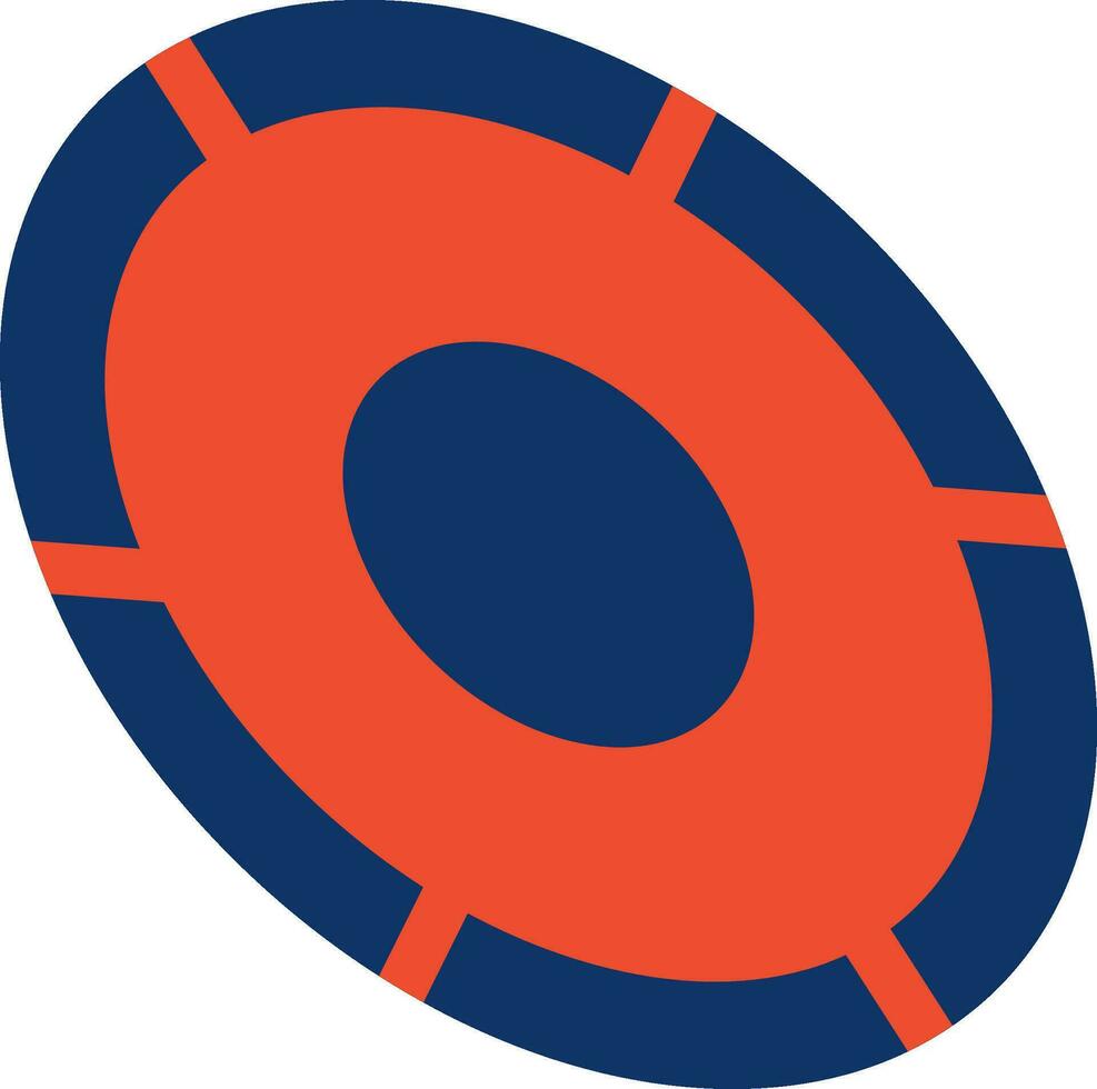 Frisbee Creative Icon Design vector
