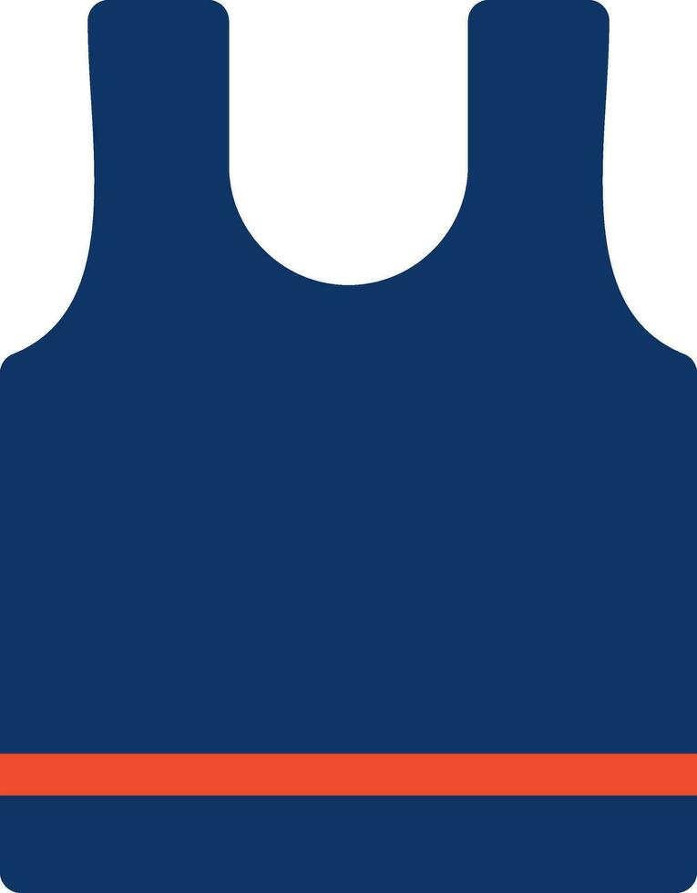 Tank Top Creative Icon Design vector
