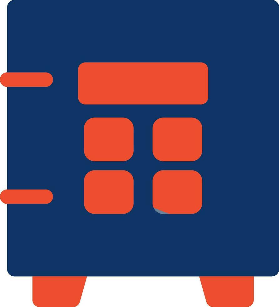 Safe Lock Creative Icon Design vector