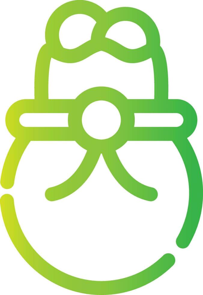 Money Bag Creative Icon Design vector