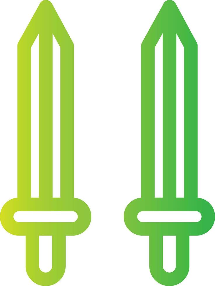 Swords Creative Icon Design vector