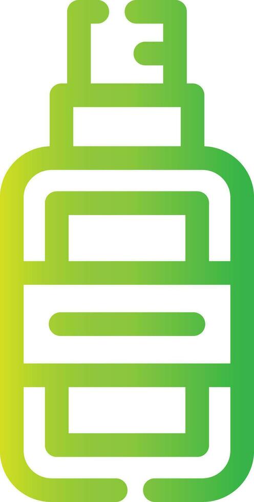 Hairspray Creative Icon Design vector