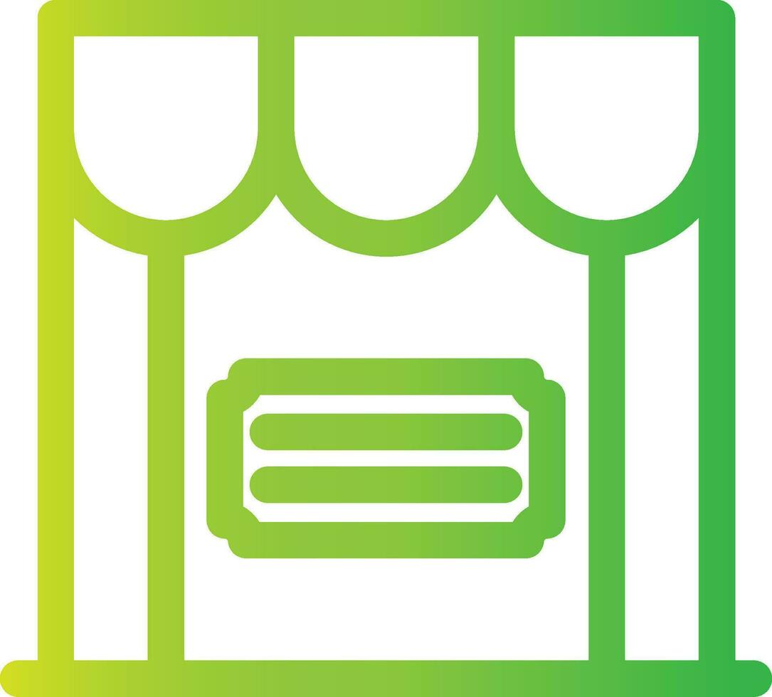 Ticket Office Creative Icon Design vector