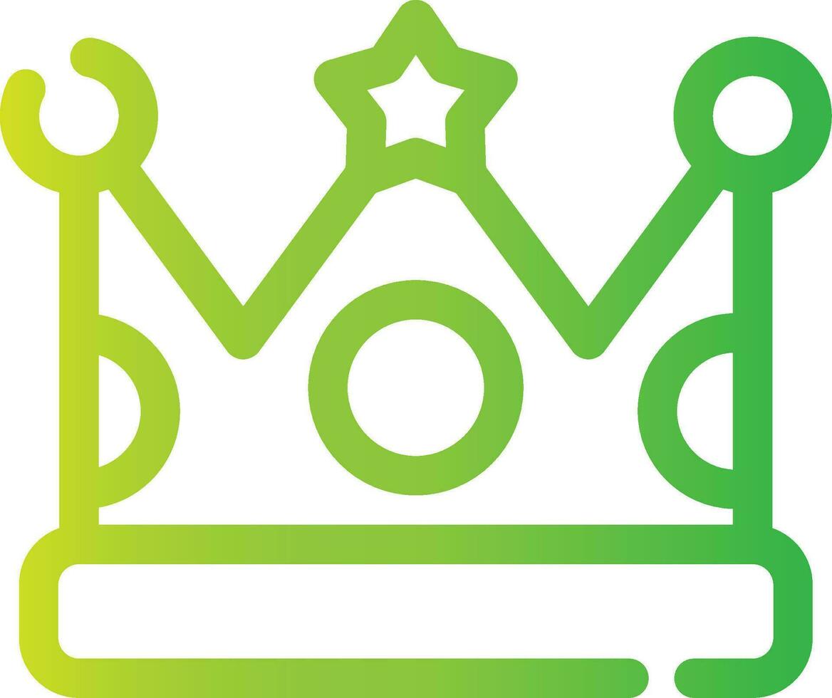 Crown Creative Icon Design vector