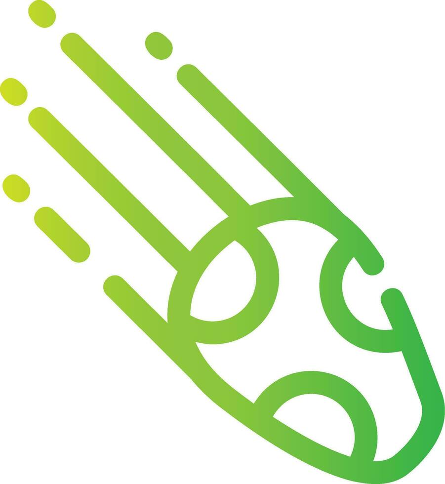 Comet Creative Icon Design vector