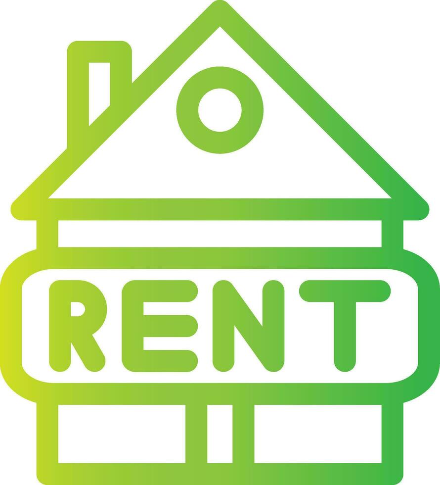 Rent Creative Icon Design vector