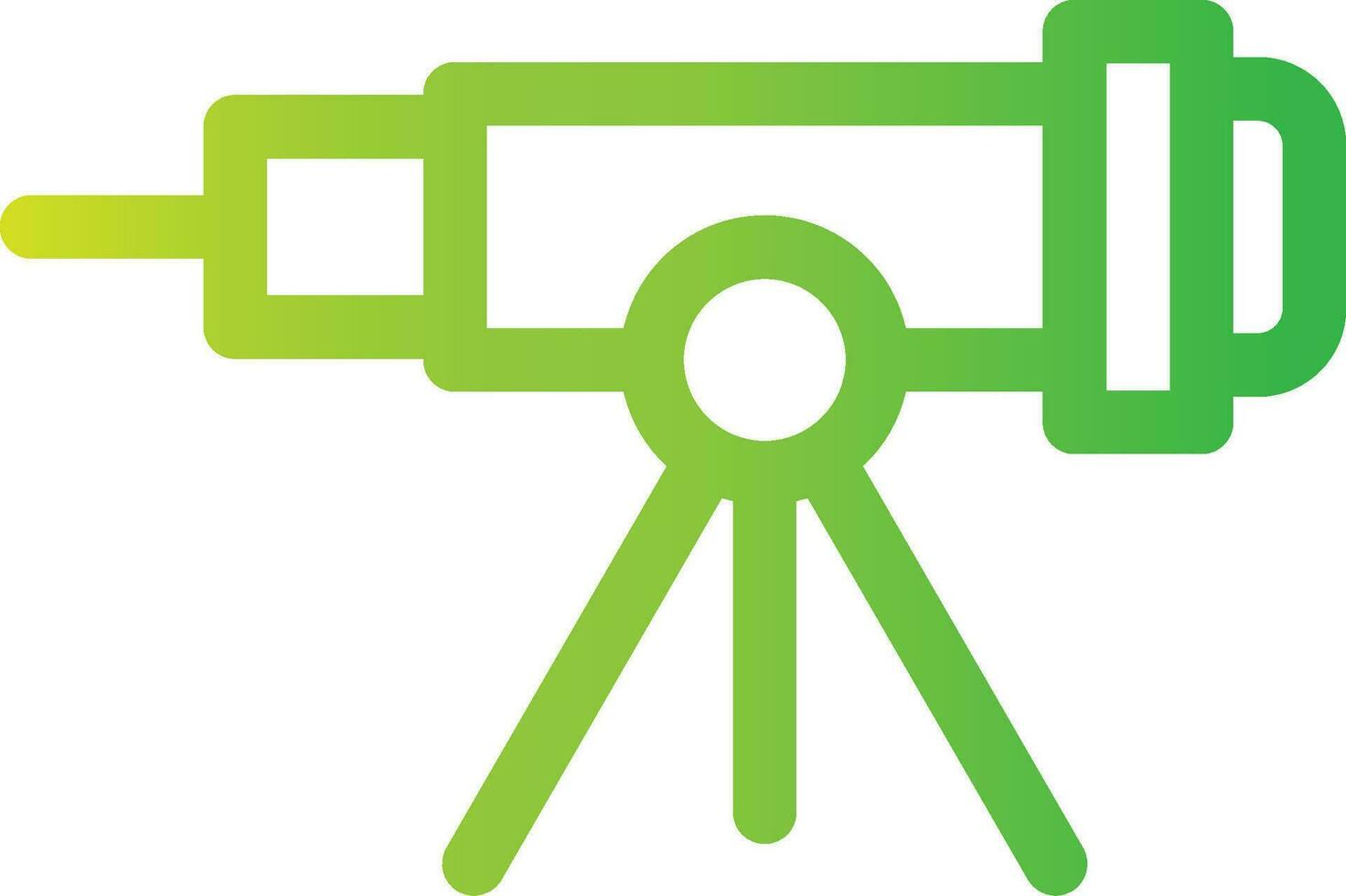 Telescope Creative Icon Design vector