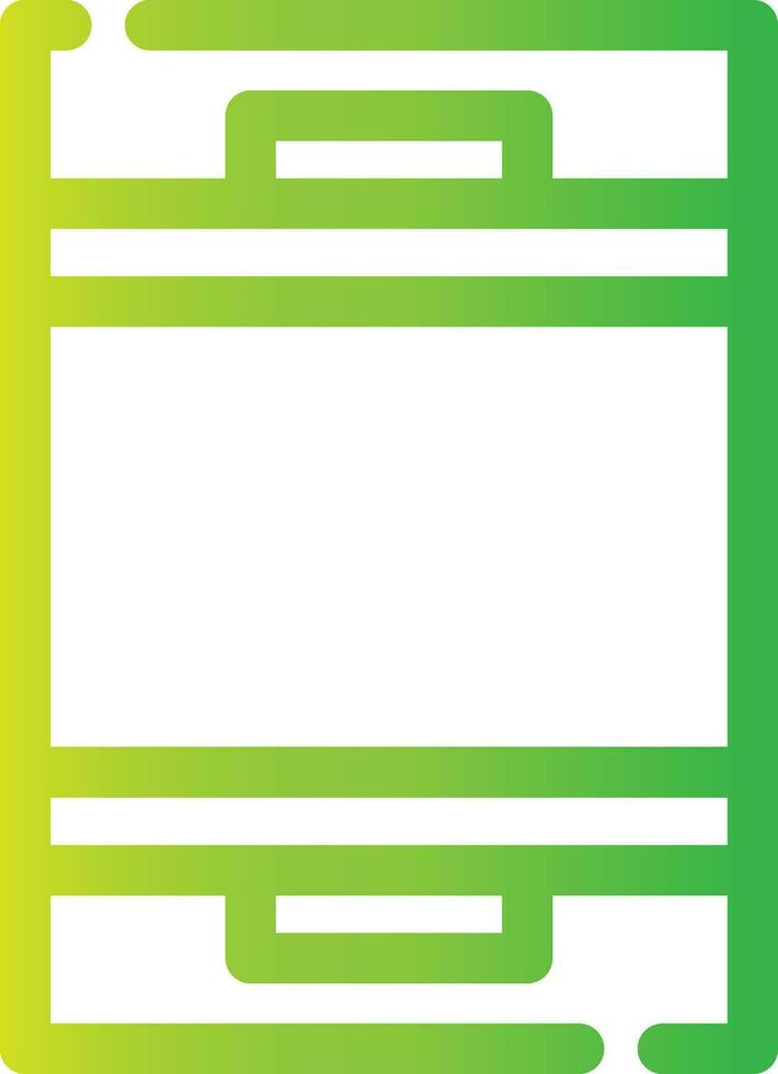 Mobile Phone Creative Icon Design vector