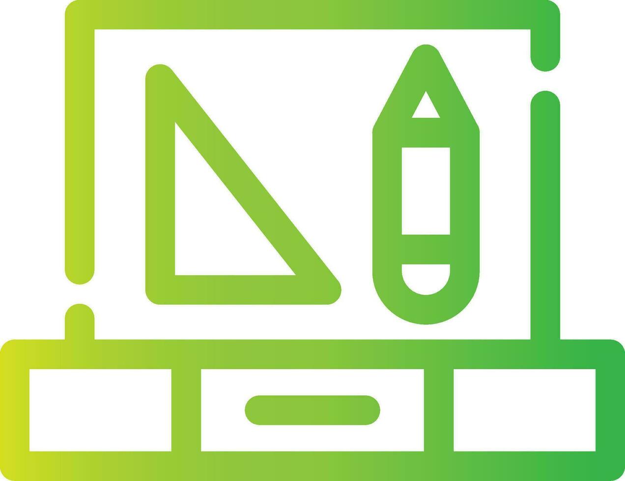 Laptop Creative Icon Design vector