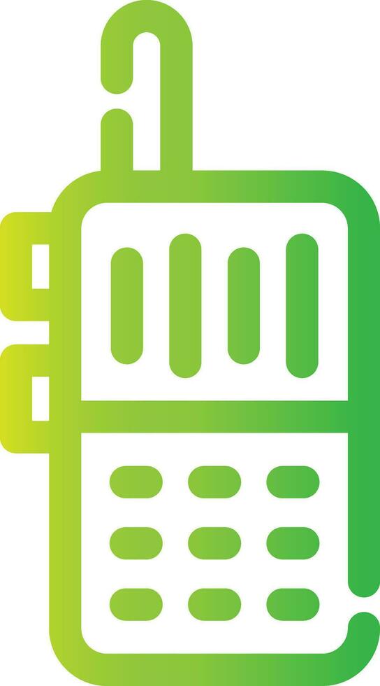 Walkie Talkies Creative Icon Design vector