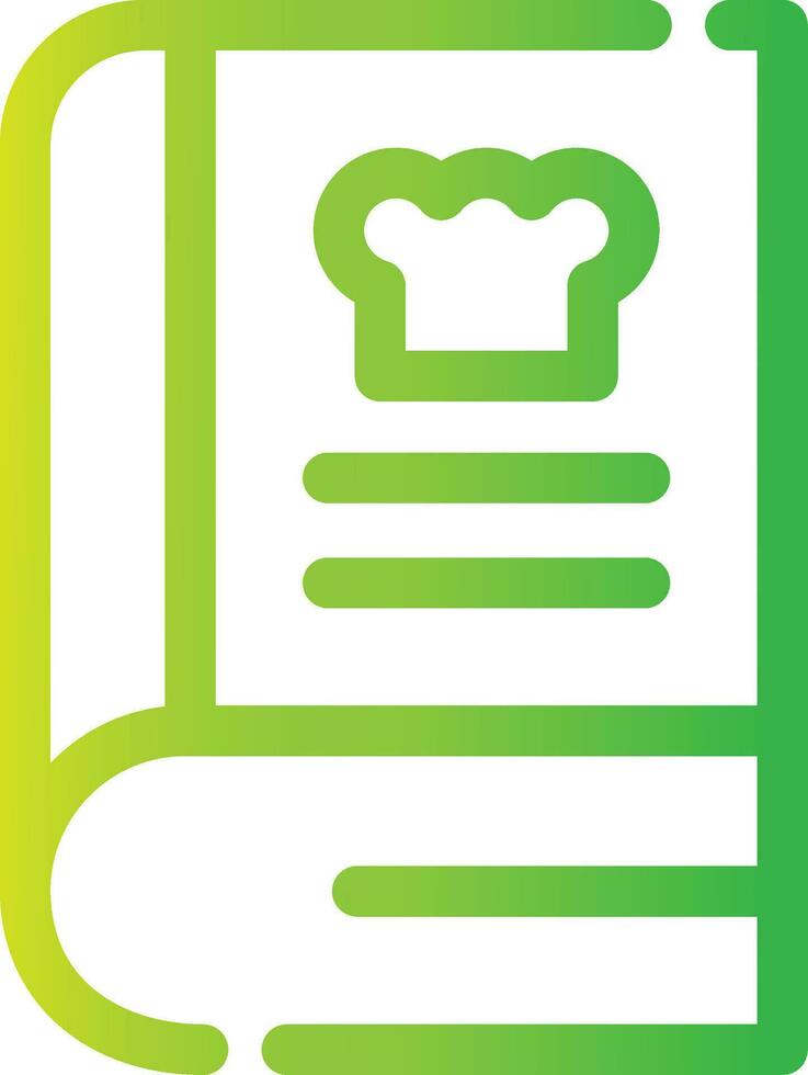 Recipes Creative Icon Design vector