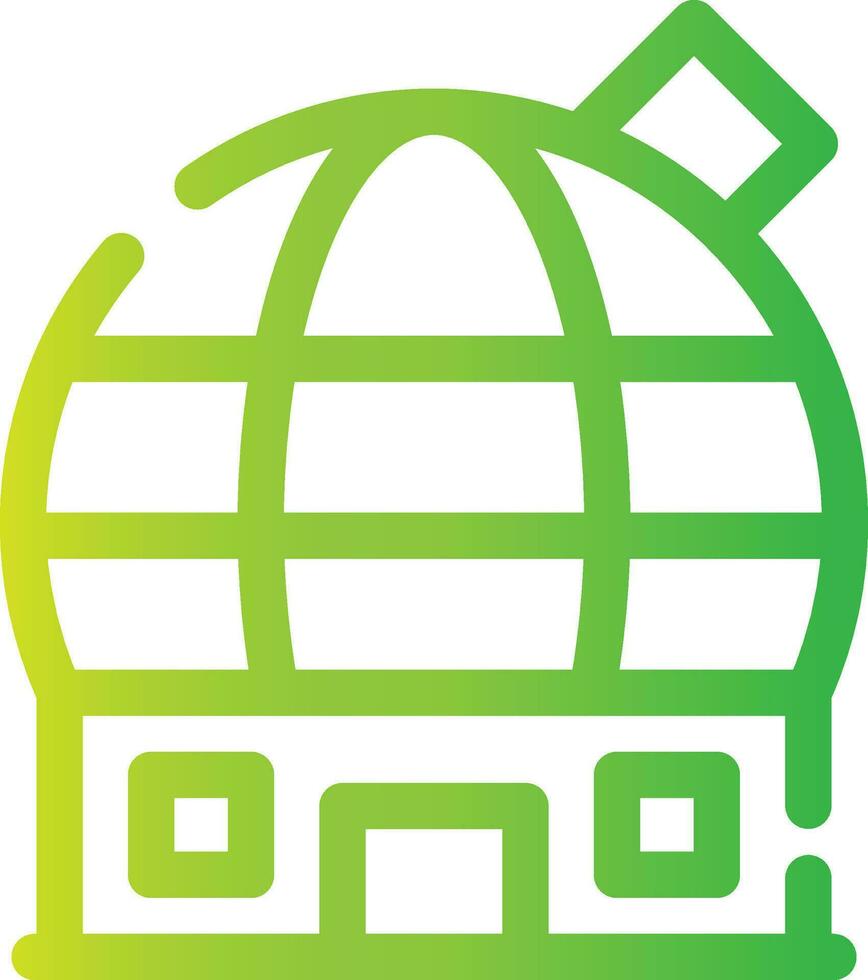 Observatory Creative Icon Design vector