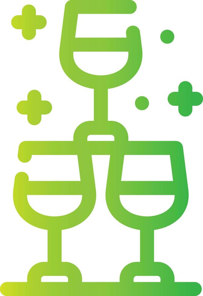 Glass Creative Icon Design vector